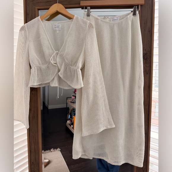 Sabo Eclipse Mesh Lined Skirt Set - Picture 7 of 13